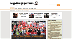 Desktop Screenshot of kaypakkayahaber.com